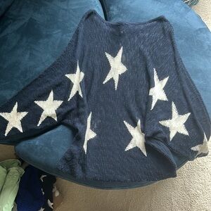 Boutique navy star sweater